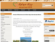 Tablet Screenshot of hafner-hipp.de